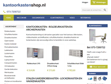 Tablet Screenshot of kantoorkastenshop.nl